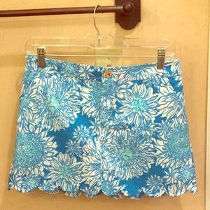 Blue Lilly Pulitzer skort